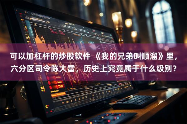 可以加杠杆的炒股软件 《我的兄弟叫顺溜》里，六分区司令陈大雷，历史上究竟属于什么级别？